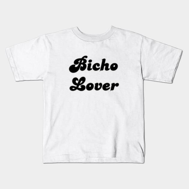 Bicholover CR7 Cristiano Ronaldo GOAT Futbol Soccer gift Bicho Lovers Kids T-Shirt by The GOAT Store